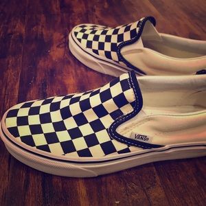 Checkered vans